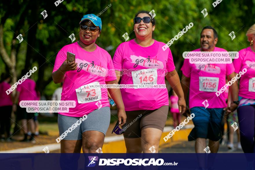 Go Pink - Corrida e Caminhada - Outubro Rosa