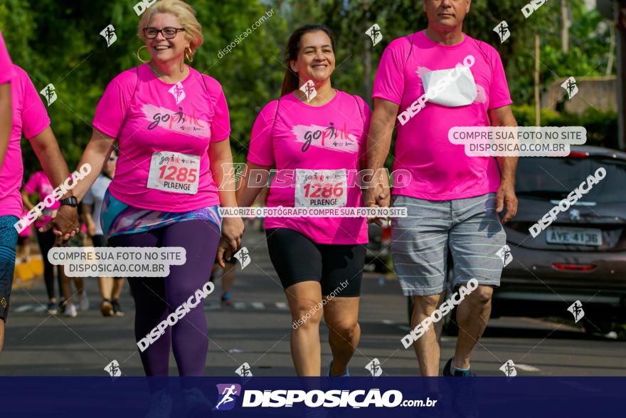 Go Pink - Corrida e Caminhada - Outubro Rosa