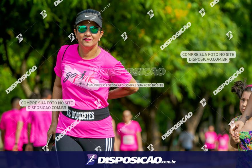 Go Pink - Corrida e Caminhada - Outubro Rosa