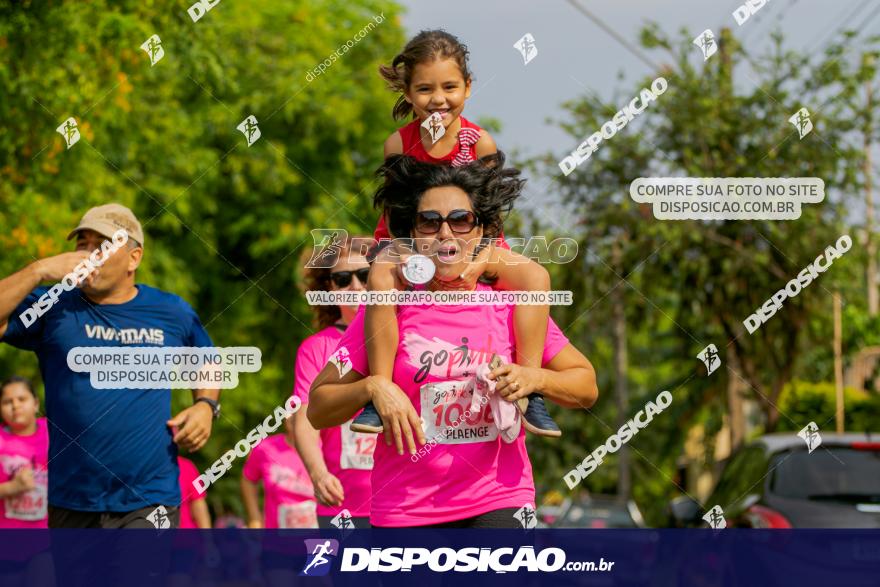 Go Pink - Corrida e Caminhada - Outubro Rosa