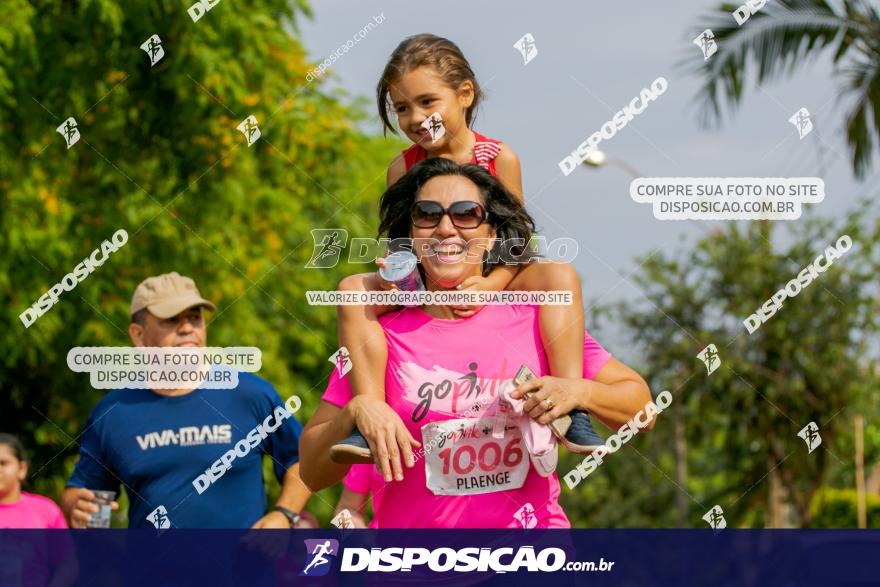 Go Pink - Corrida e Caminhada - Outubro Rosa