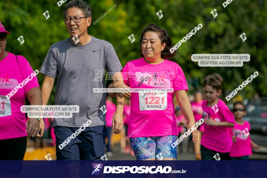 Go Pink - Corrida e Caminhada - Outubro Rosa