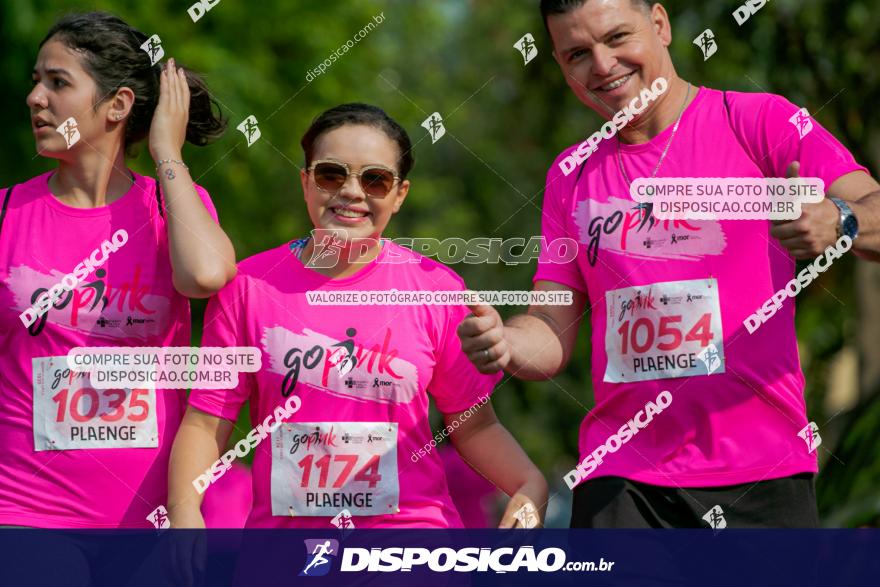 Go Pink - Corrida e Caminhada - Outubro Rosa