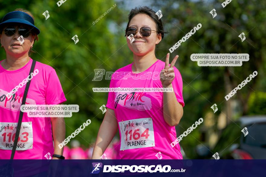 Go Pink - Corrida e Caminhada - Outubro Rosa