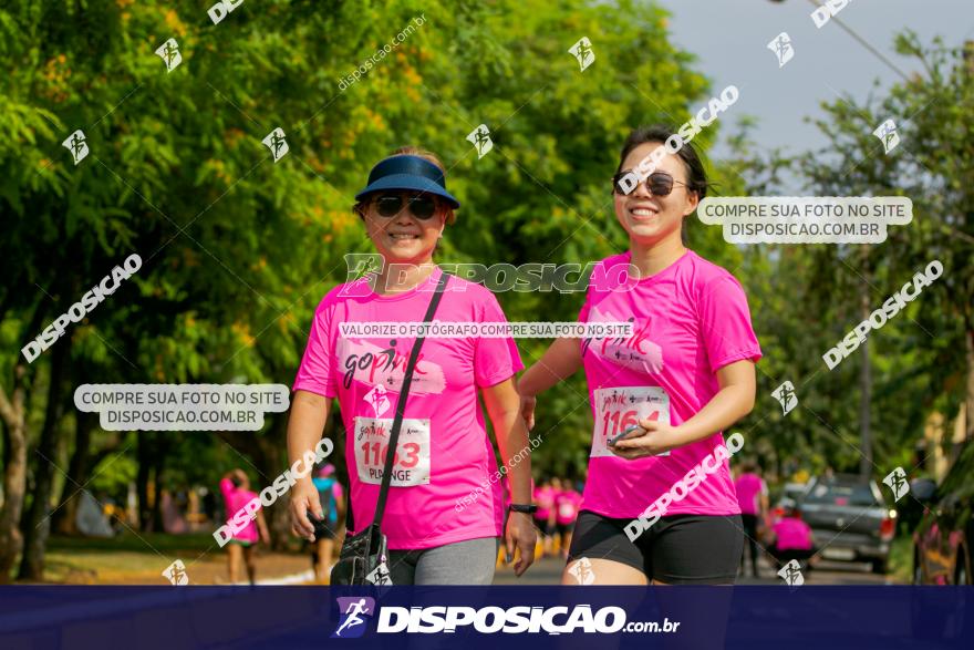 Go Pink - Corrida e Caminhada - Outubro Rosa