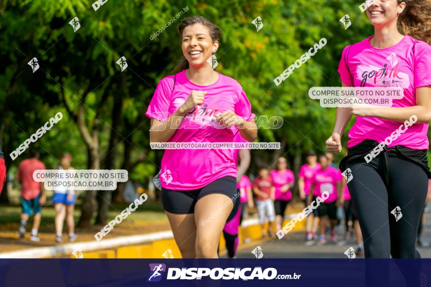 Go Pink - Corrida e Caminhada - Outubro Rosa