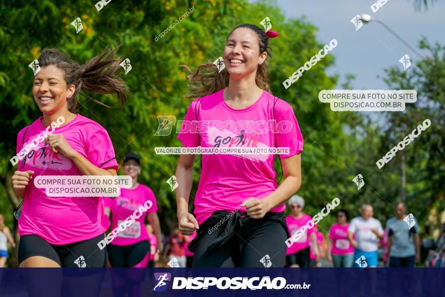 Go Pink - Corrida e Caminhada - Outubro Rosa