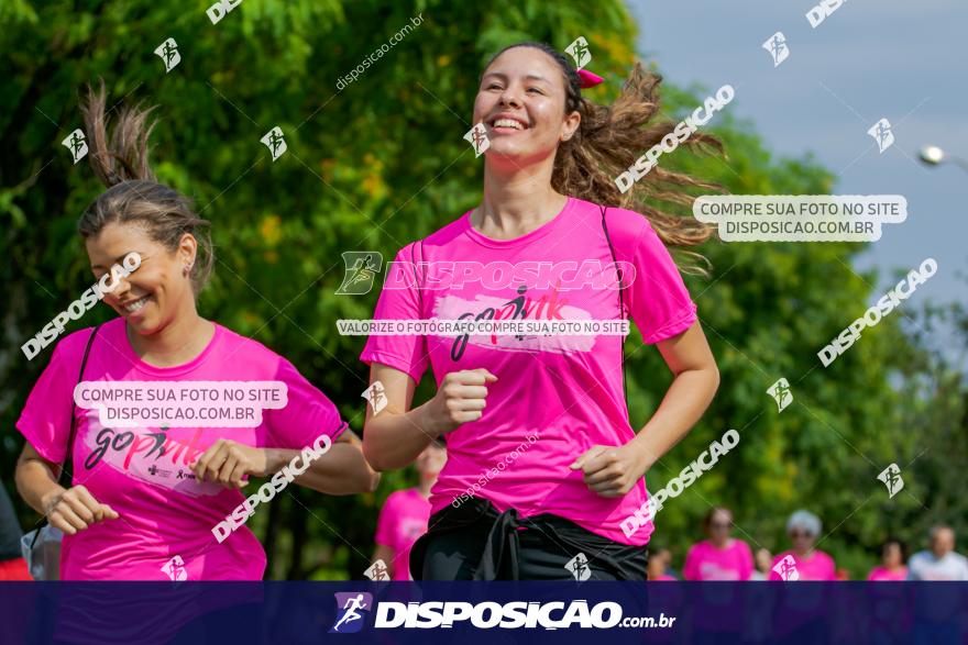 Go Pink - Corrida e Caminhada - Outubro Rosa