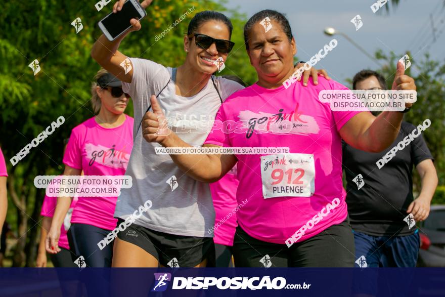 Go Pink - Corrida e Caminhada - Outubro Rosa