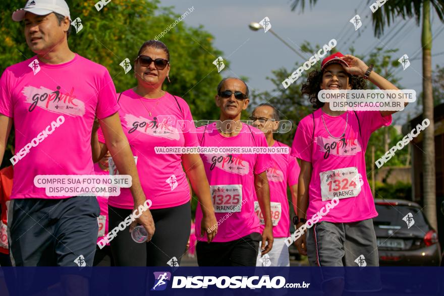 Go Pink - Corrida e Caminhada - Outubro Rosa