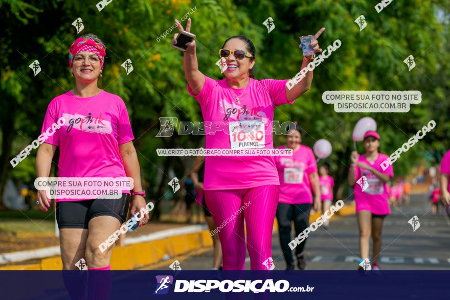 Go Pink - Corrida e Caminhada - Outubro Rosa