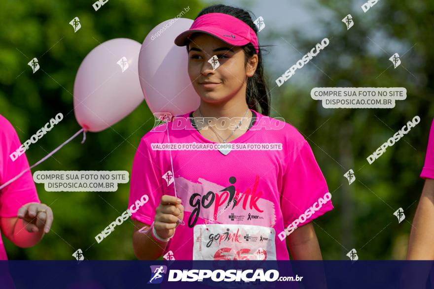 Go Pink - Corrida e Caminhada - Outubro Rosa