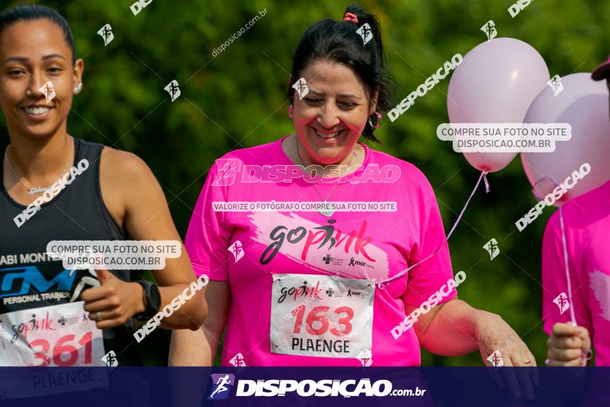 Go Pink - Corrida e Caminhada - Outubro Rosa