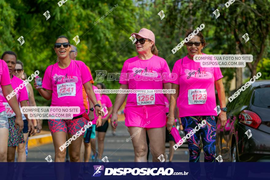 Go Pink - Corrida e Caminhada - Outubro Rosa