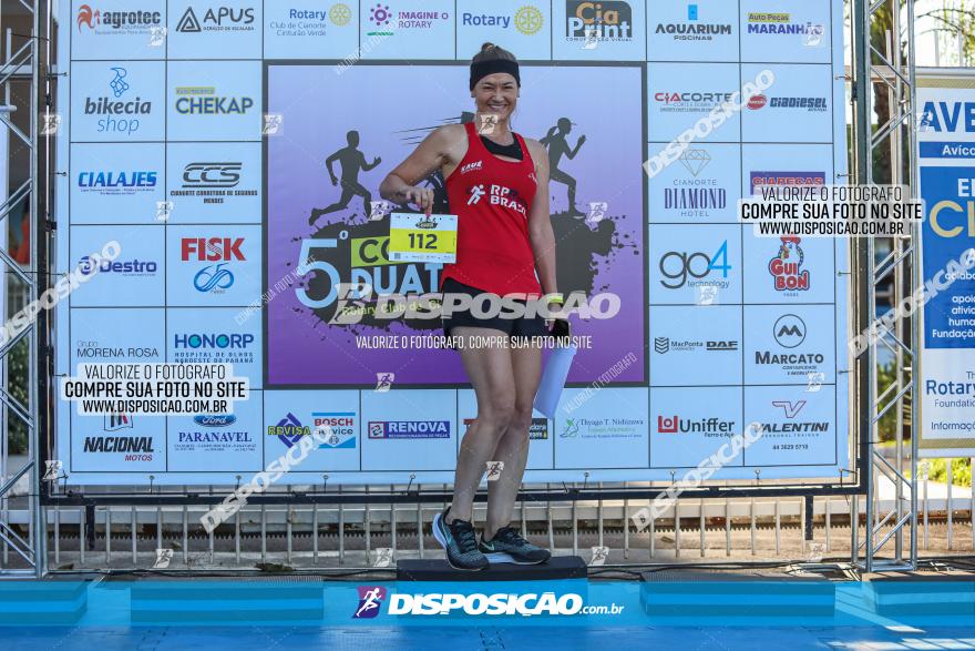 5ª Corrida e Duathlon Cinturão Verde