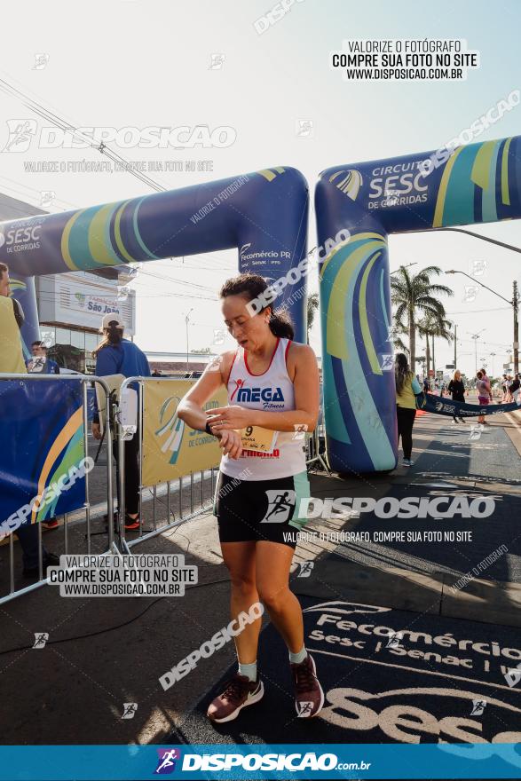 Circuito SESC de Corrida de Rua 2023 - Arapongas