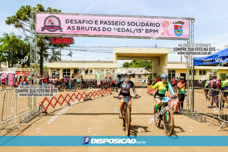 Desafio e Passeio Solidário Brutas do Pedal e 15º BPM - Outubro Rosa