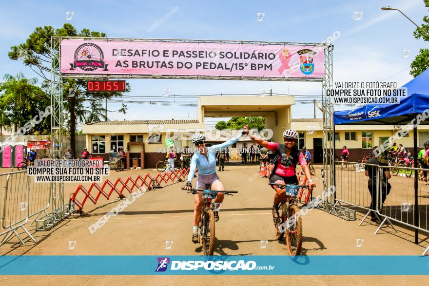 Desafio e Passeio Solidário Brutas do Pedal e 15º BPM - Outubro Rosa