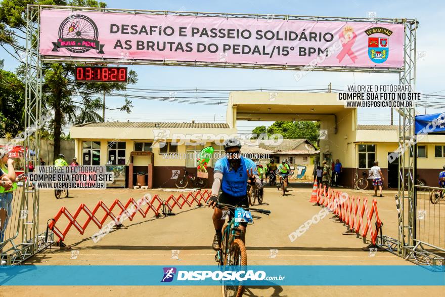 Desafio e Passeio Solidário Brutas do Pedal e 15º BPM - Outubro Rosa