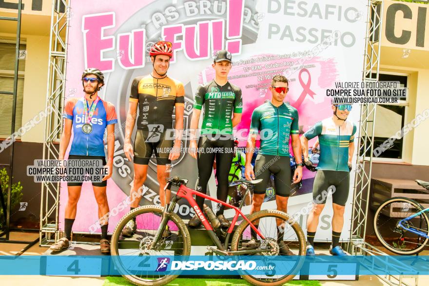 Desafio e Passeio Solidário Brutas do Pedal e 15º BPM - Outubro Rosa