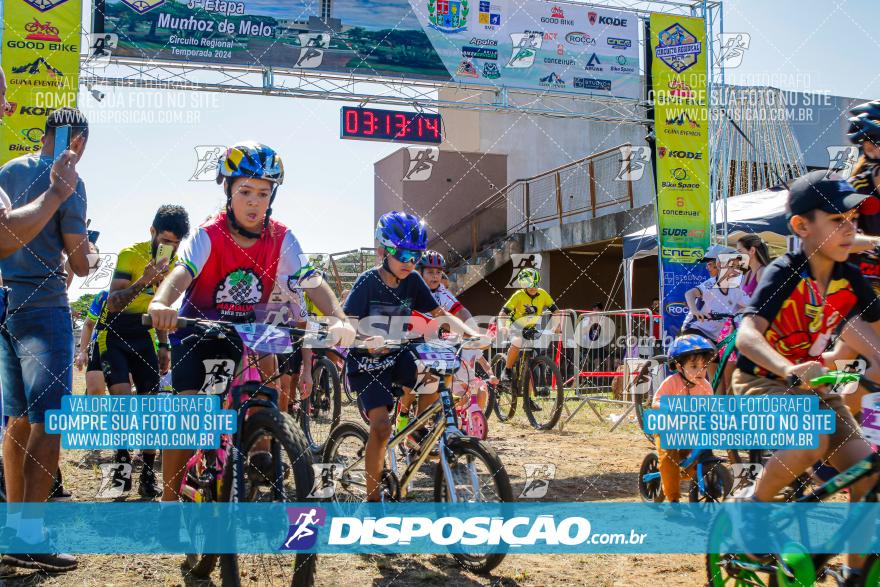 3ª ETAPA DO CIRCUITO REGIONAL MTB 2024 – MUNHOZ DE MELO