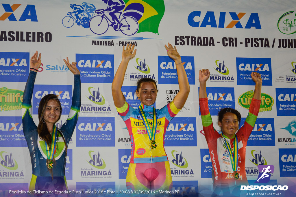 Pista :: Brasileiro de Ciclismo de Estrada e Pista 2016