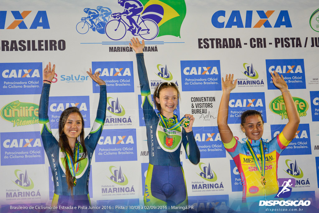 Pista :: Brasileiro de Ciclismo de Estrada e Pista 2016