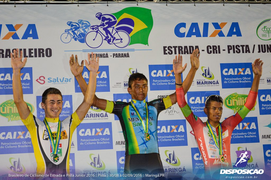 Pista :: Brasileiro de Ciclismo de Estrada e Pista 2016