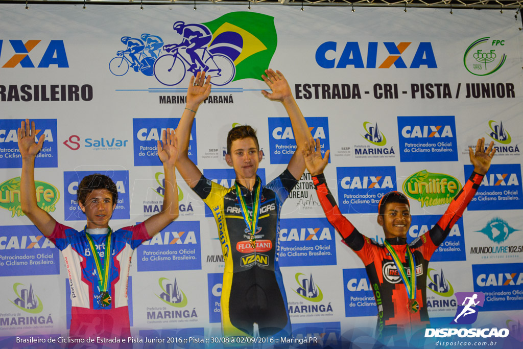 Pista :: Brasileiro de Ciclismo de Estrada e Pista 2016