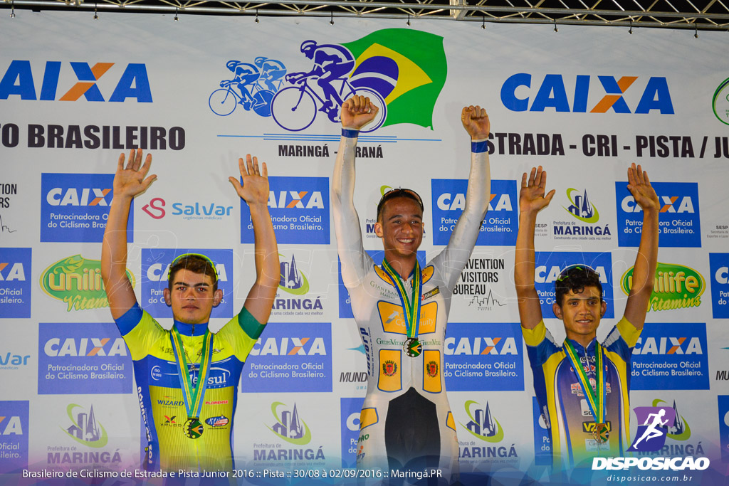 Pista :: Brasileiro de Ciclismo de Estrada e Pista 2016