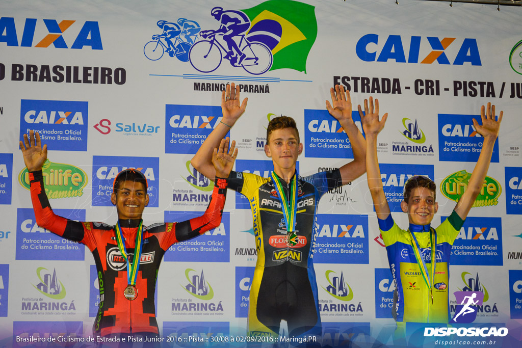 Pista :: Brasileiro de Ciclismo de Estrada e Pista 2016