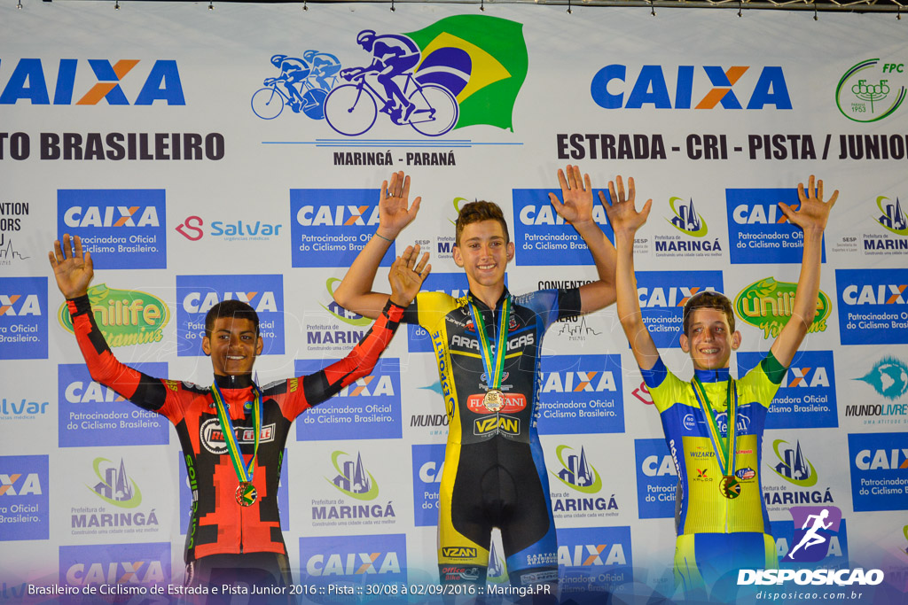 Pista :: Brasileiro de Ciclismo de Estrada e Pista 2016