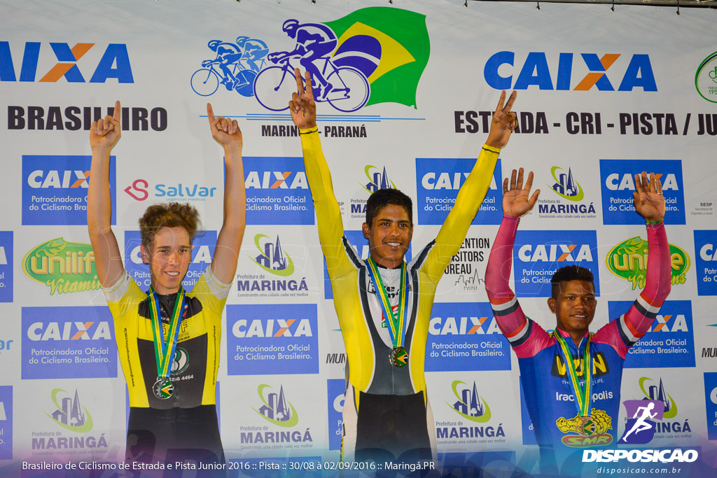 Pista :: Brasileiro de Ciclismo de Estrada e Pista 2016