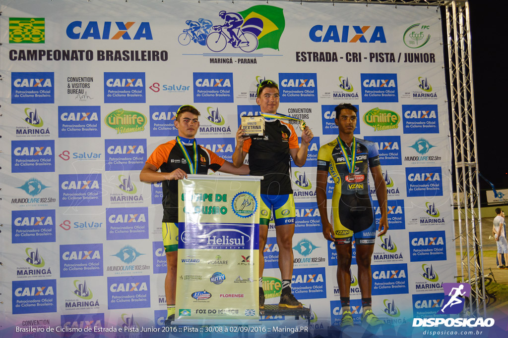 Pista :: Brasileiro de Ciclismo de Estrada e Pista 2016