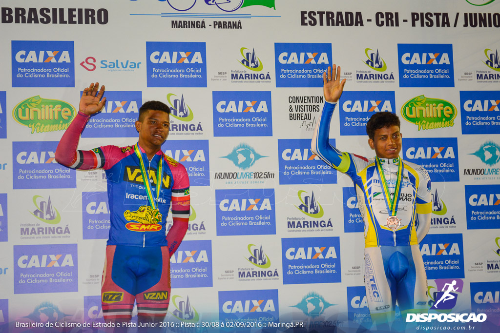 Pista :: Brasileiro de Ciclismo de Estrada e Pista 2016