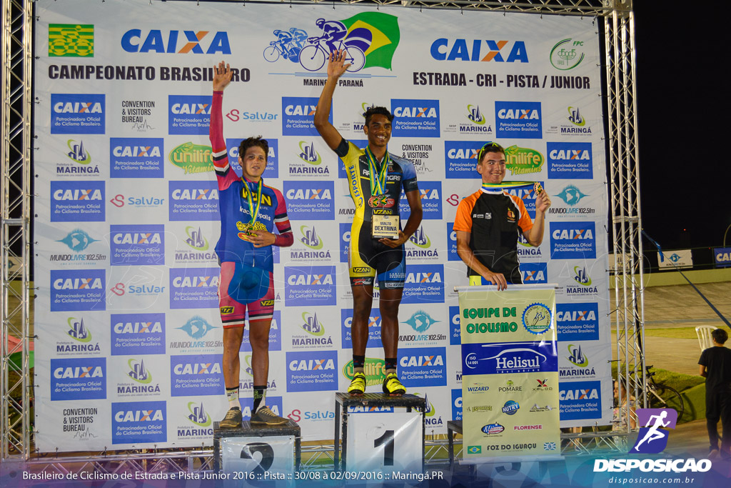 Pista :: Brasileiro de Ciclismo de Estrada e Pista 2016