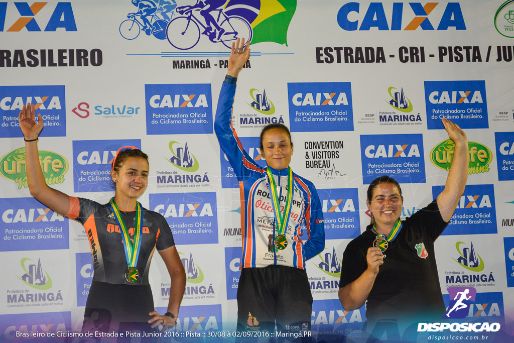 Pista :: Brasileiro de Ciclismo de Estrada e Pista 2016