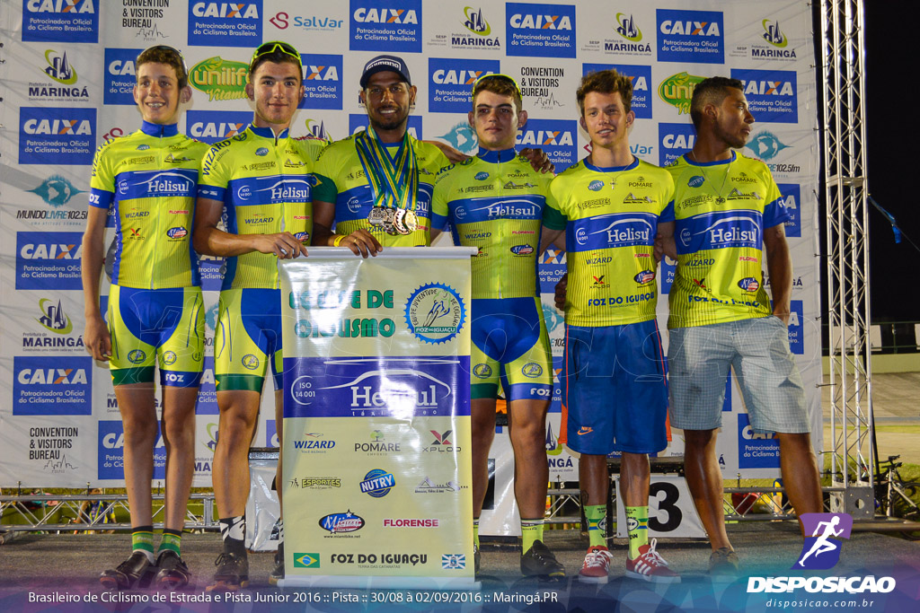 Pista :: Brasileiro de Ciclismo de Estrada e Pista 2016