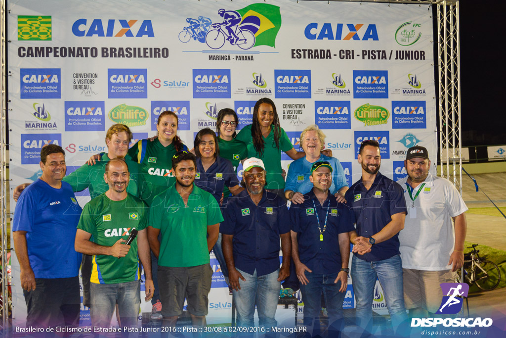 Pista :: Brasileiro de Ciclismo de Estrada e Pista 2016