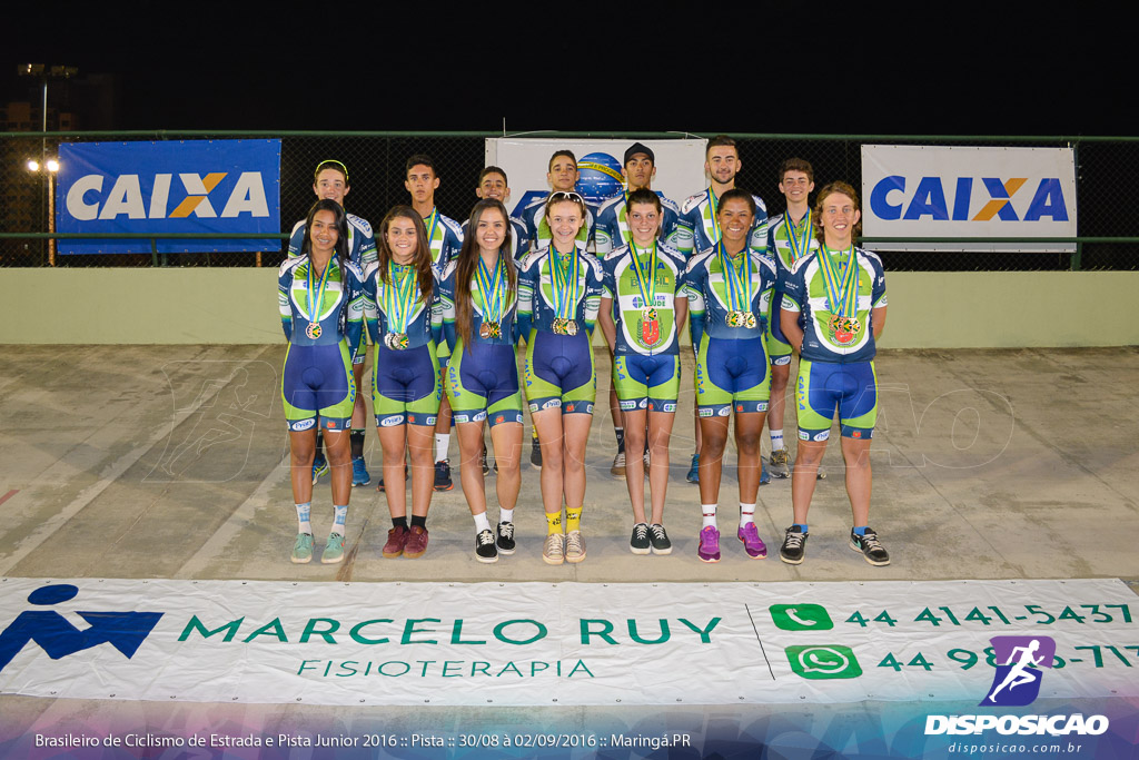 Pista :: Brasileiro de Ciclismo de Estrada e Pista 2016