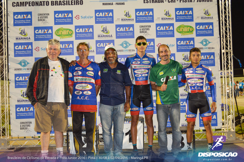 Pista :: Brasileiro de Ciclismo de Estrada e Pista 2016