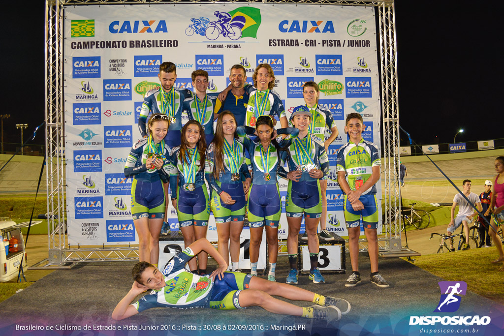 Pista :: Brasileiro de Ciclismo de Estrada e Pista 2016