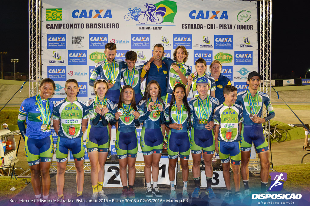 Pista :: Brasileiro de Ciclismo de Estrada e Pista 2016