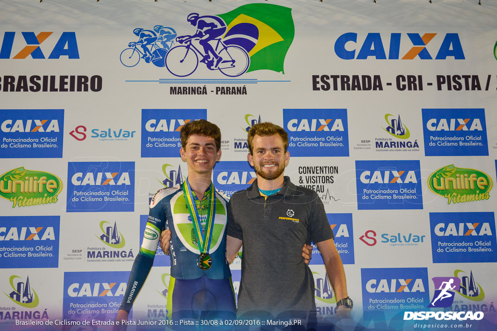 Pista :: Brasileiro de Ciclismo de Estrada e Pista 2016