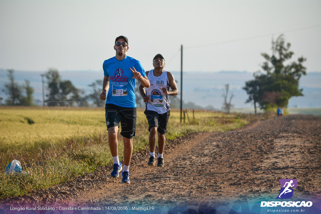 Longão Rural Solidário - Corrida e Caminhada