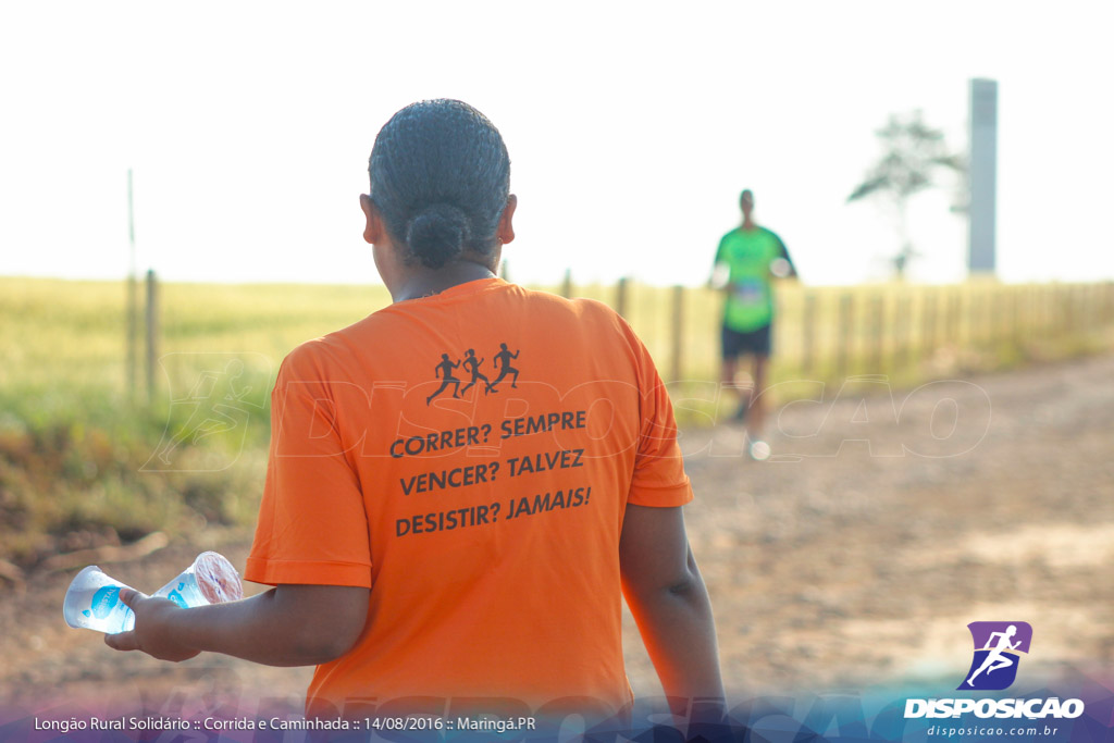 Longão Rural Solidário - Corrida e Caminhada